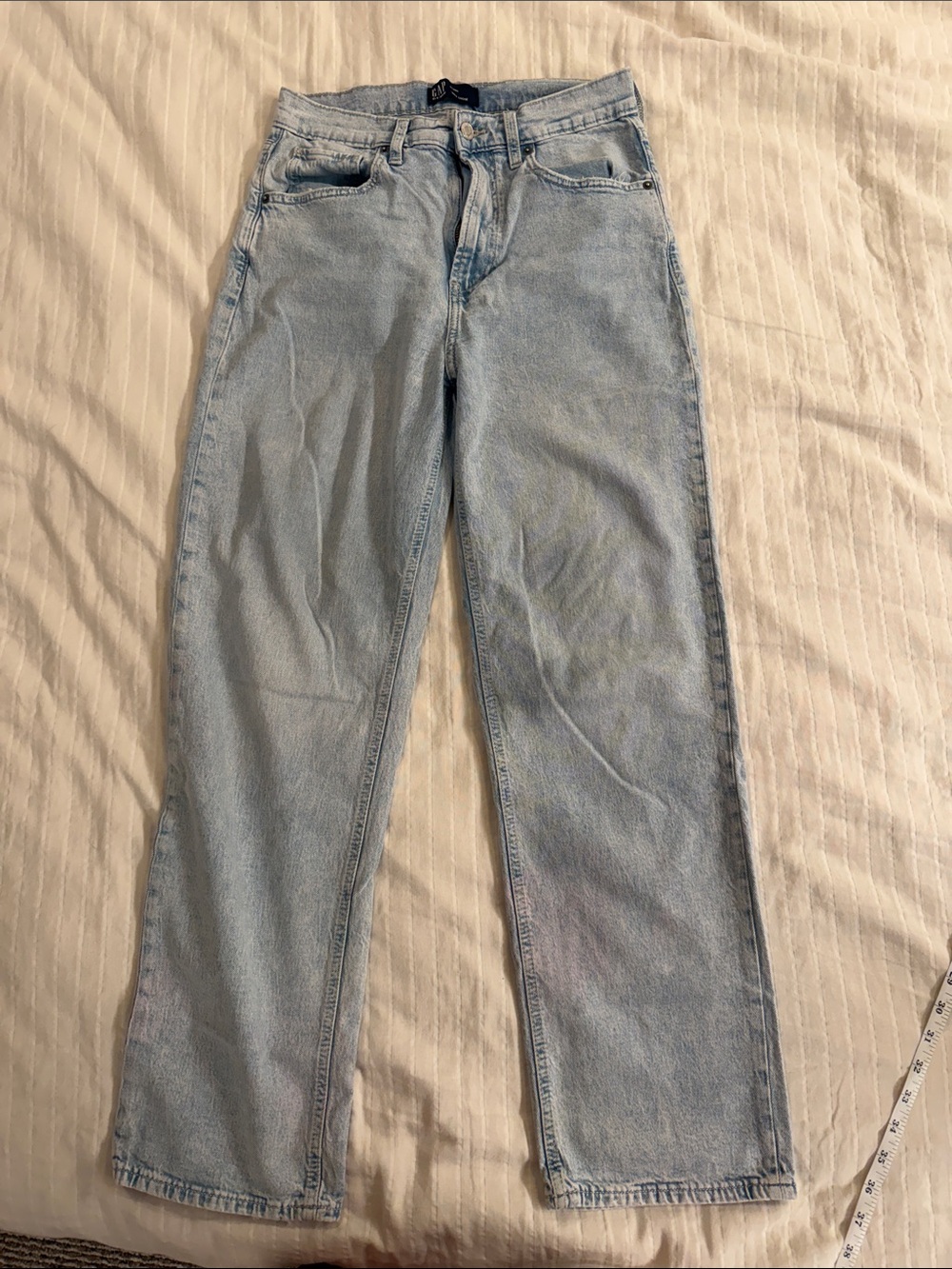 GAP 90s loose Light Blue Straight Leg Women's Jeans